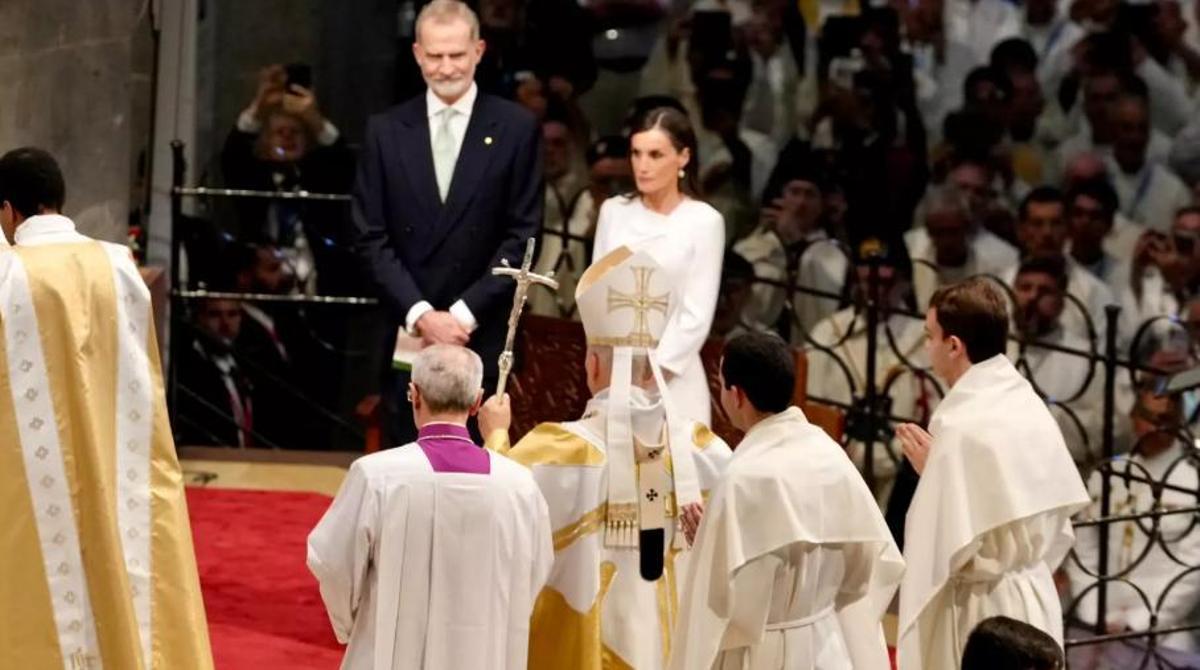 Els Reis davant del Papa Lleó XIV