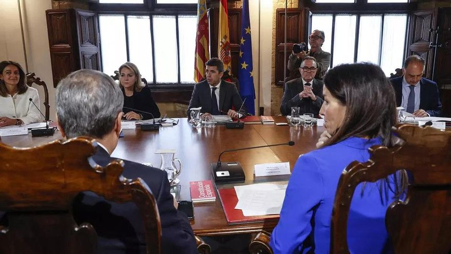 El Consell contempla la reconstrucción con una prórroga de los presupuestos