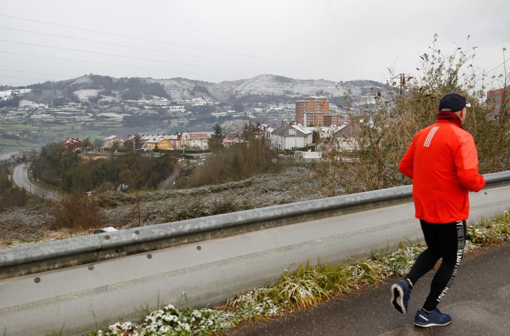 Nieve en Oviedo