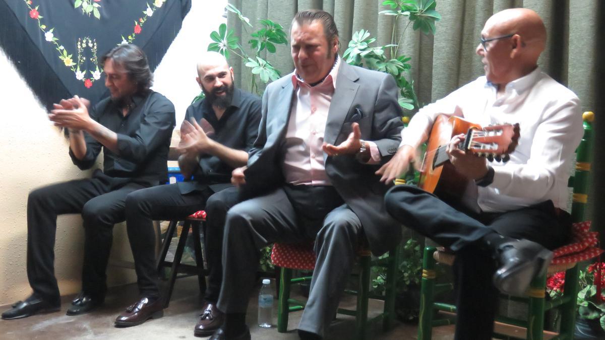 Noche flamenca de la peña &quot;Amigos del Cante&quot;