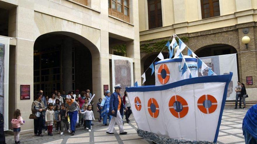 El Edificio Pignatelli albergará un gran número de actos a lo largo del fin de semana.