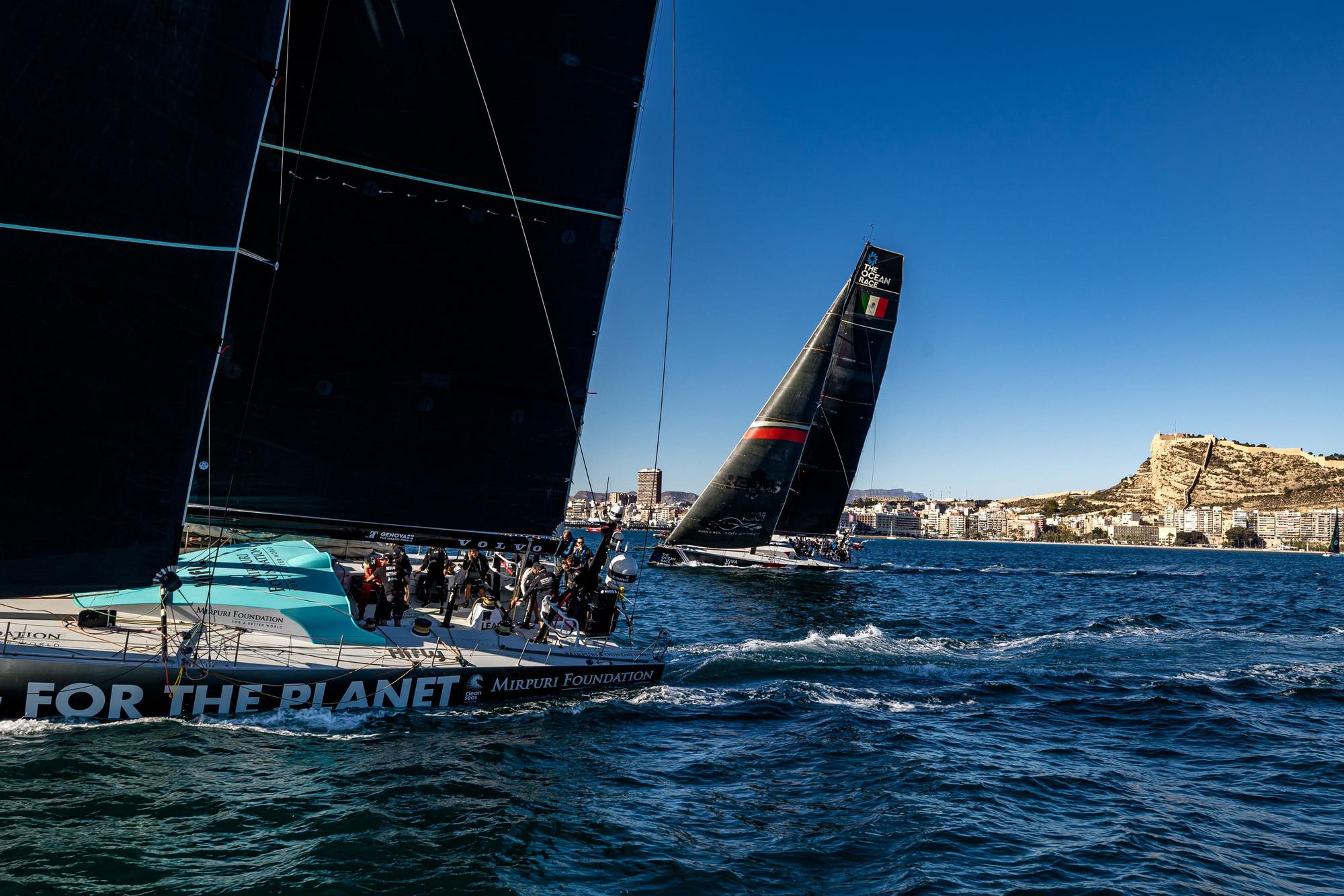 La Volvo Ocean Race se prepara para partir hacia Ciudad del Cabo.