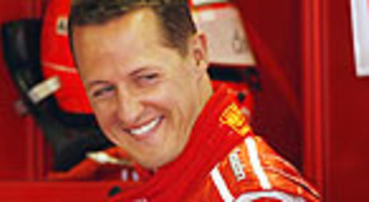 Schumacher. Schumacher.
