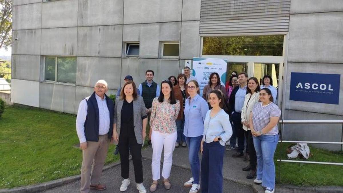 Los participantes en la jornada