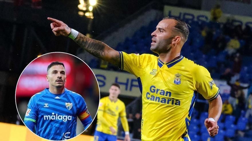 Así es el muro del Málaga CF: Alfonso Herrero se interpone entre la UD Las Palmas y el ascenso a Primera