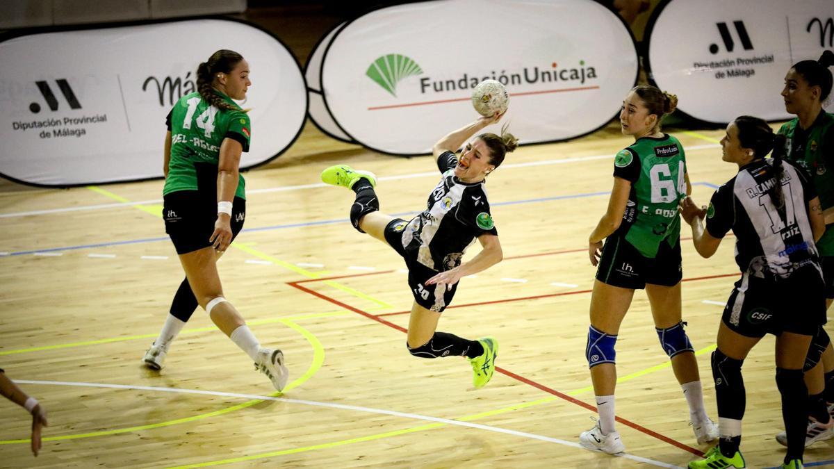 Imagen de archivo con la "pantera" Espe López en acción.