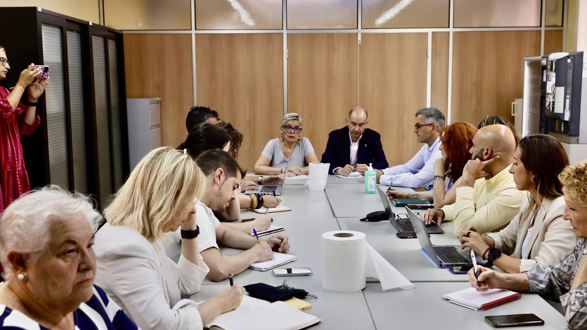 La segunda comisión de seguimiento de la obra del Hospital de Cabueñes, en imágenes
