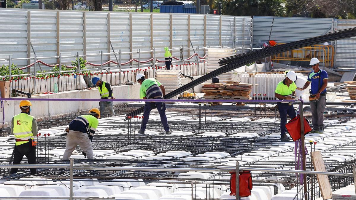 Los costes salariales en la construcción valenciana han crecido un 5,5 %