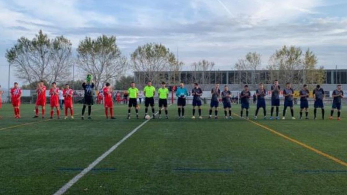 Torroella i Sant Feliu de Guíxols, abans d’enfrontar-se. | SANT FELIU DE GUÍXOLS CF