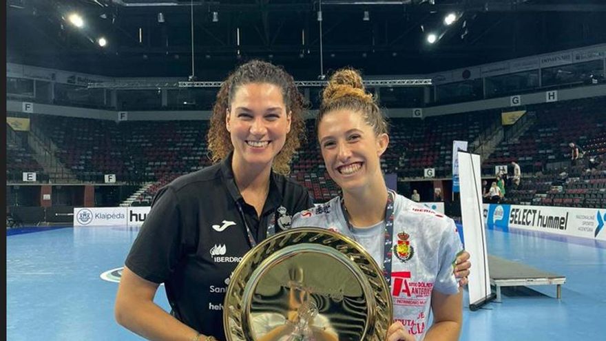 Claudia Juan se corona campeona en el EHF Championship