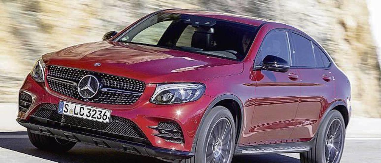 El nuevo Mercedes-Benza GLC Coupé. // FdV