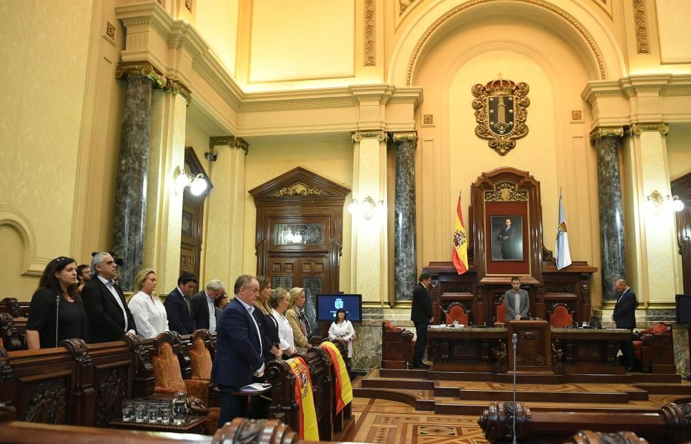 Pleno en el Concello de A Coruña: 9 de octubre de 2017