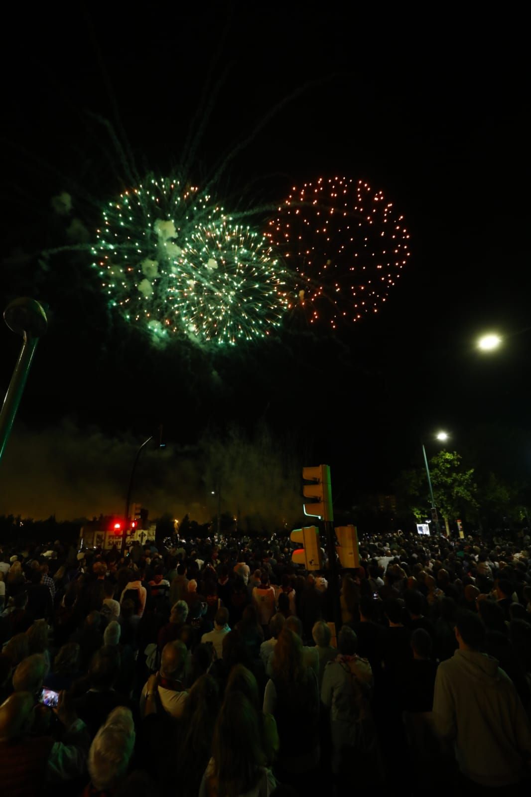 Los fuegos artificiales ponen un bonito broche final a las Fiestas del Pilar 2025