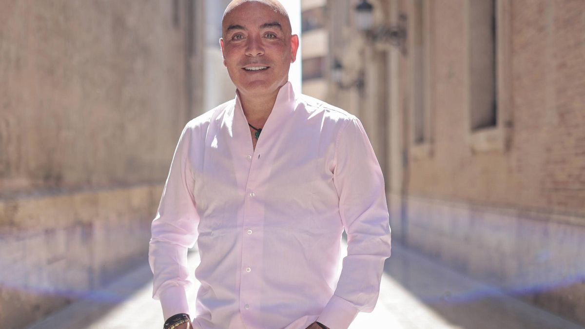 Kike Sarasola, el año pasado en el centro de València.