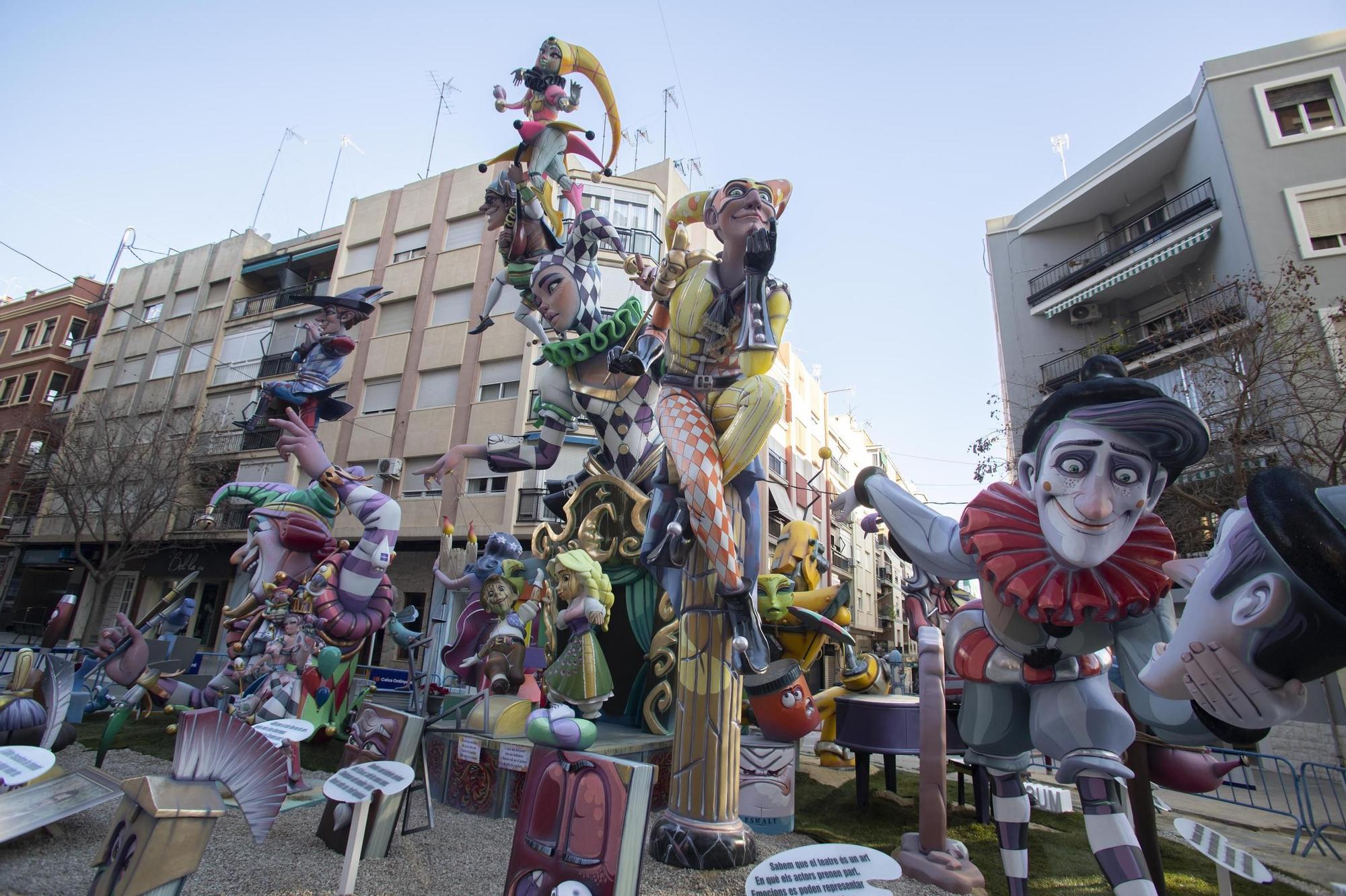 Así son las Fallas de las 19 comisiones de Xàtiva