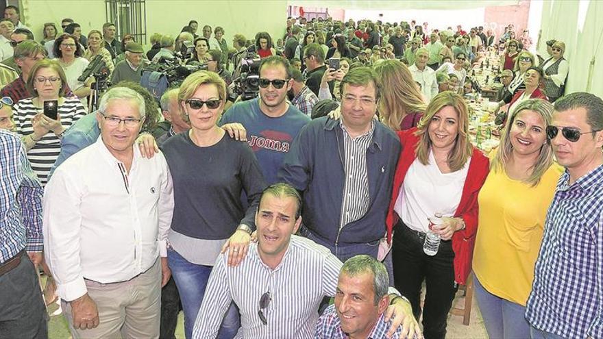 Susana Díaz ve las primarias como la «antesala» a la victoria del PSOE