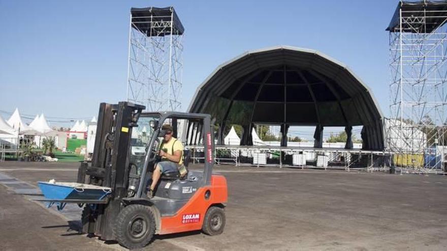 Benicàssim, a punto para el Rototom