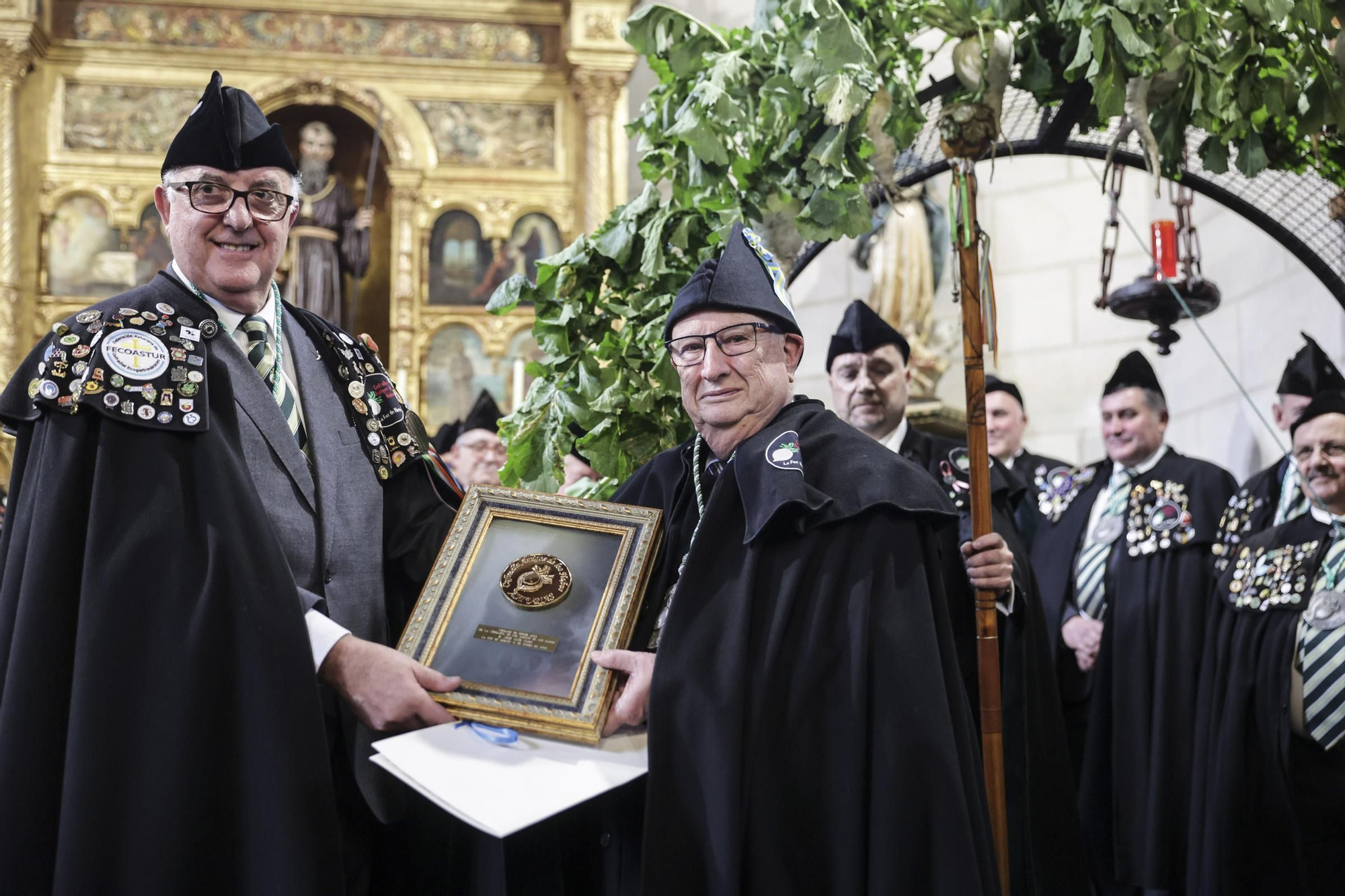 XVII Gran Capítulo de la Cofradía de los Nabos en La Foz de Morcín.