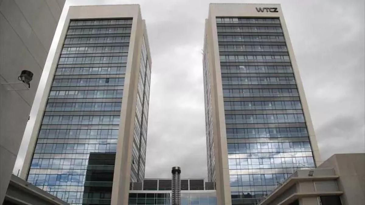 Las torres del World Trade Center de Zaragoza