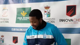 Evan Yates, jugador del CB Zamora Enamora: "CB Prat es un equipo muy completo e inteligente, todo un desafío para nosotros"