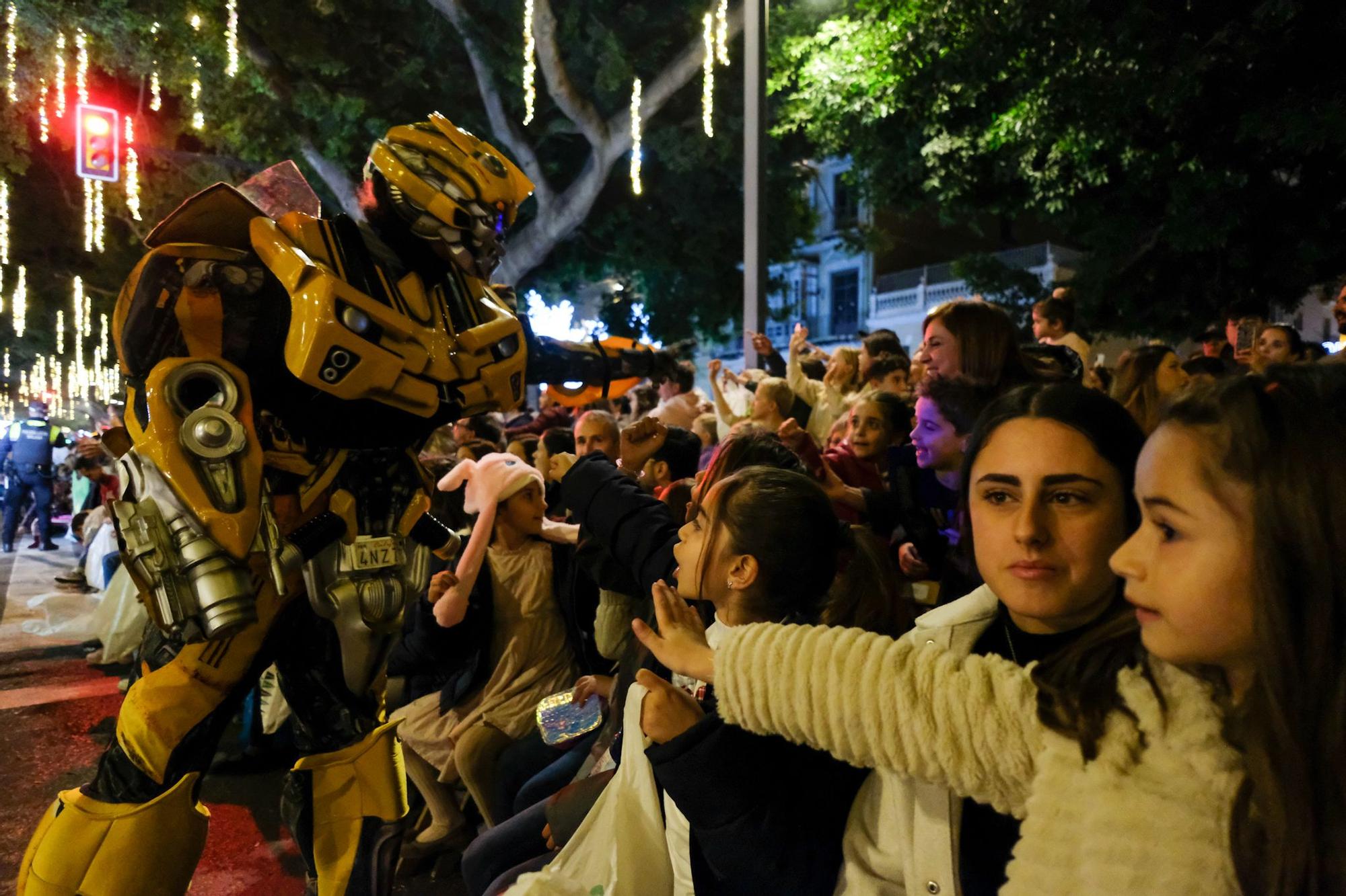 La Cabalgata de los Reyes Magos de Málaga 2023, en imágenes