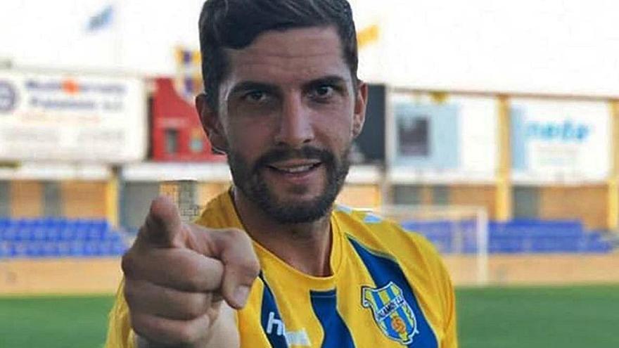 David Cano, futbolista i capità del Palamós.