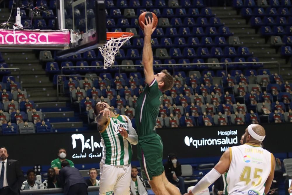 Partido de la Liga Endesa entre el Unicaja y el Real Betis