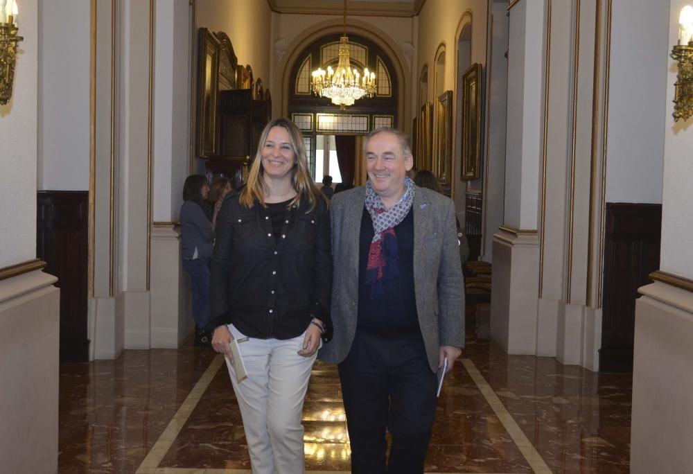 Pleno en el Ayuntamiento de A Coruña (12/12/16)