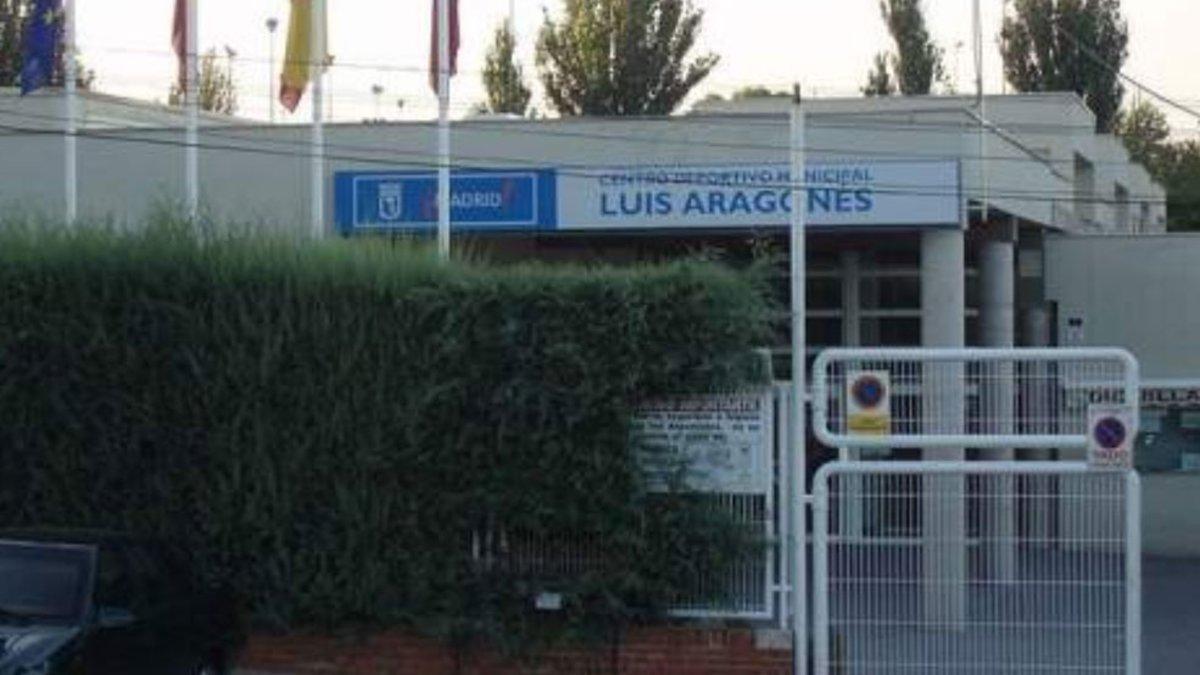 El polideportivo Luis Aragonés, lugar donde ocurrieron los hechos