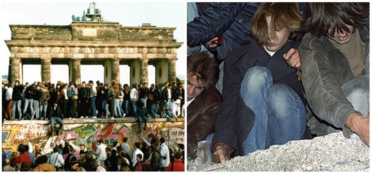 La caída del Muro de Berlín