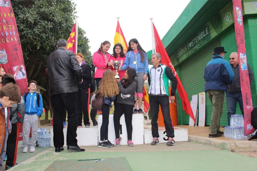 Final escolar del campeonato de orientación