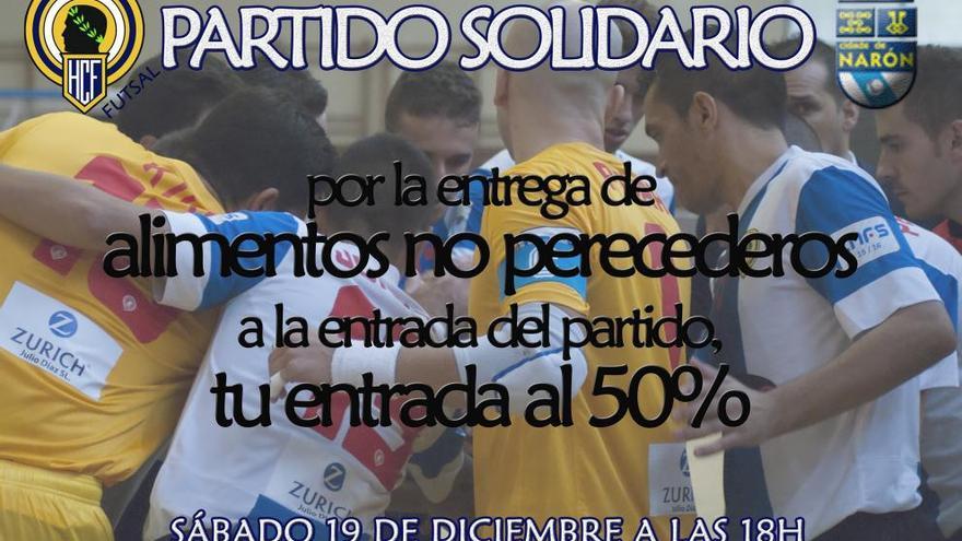 El Hércules San Vicente-Cidade, partido solidario