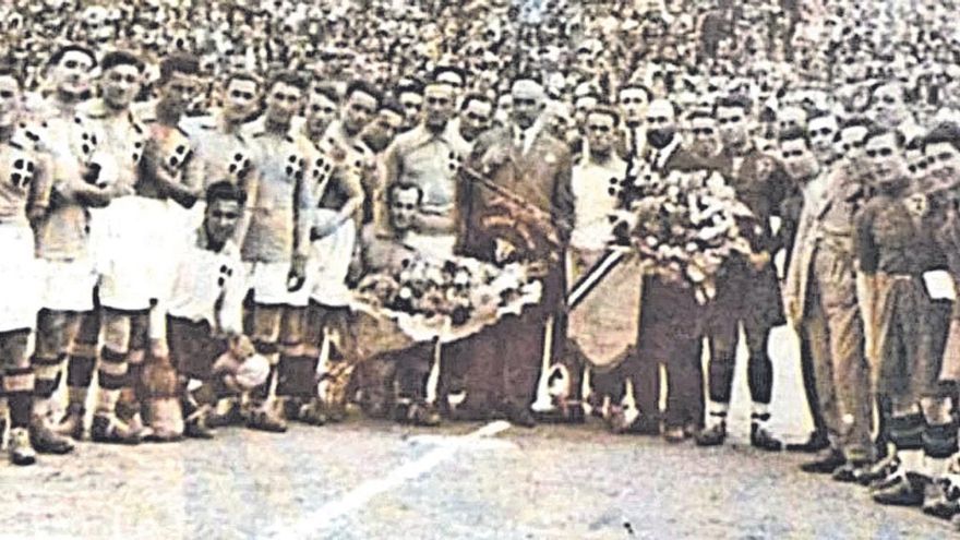 Mestalla cumple un siglo desde su primer gran partido internacional