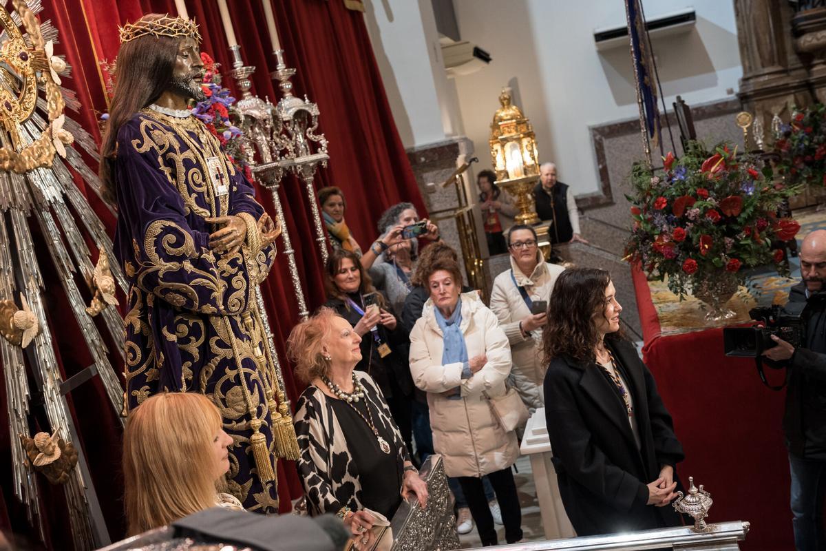 Las mejores imágenes del besapiés del Cristo de Medinaceli, en Madrid