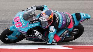 David Alonso (Aspar Team), en acción