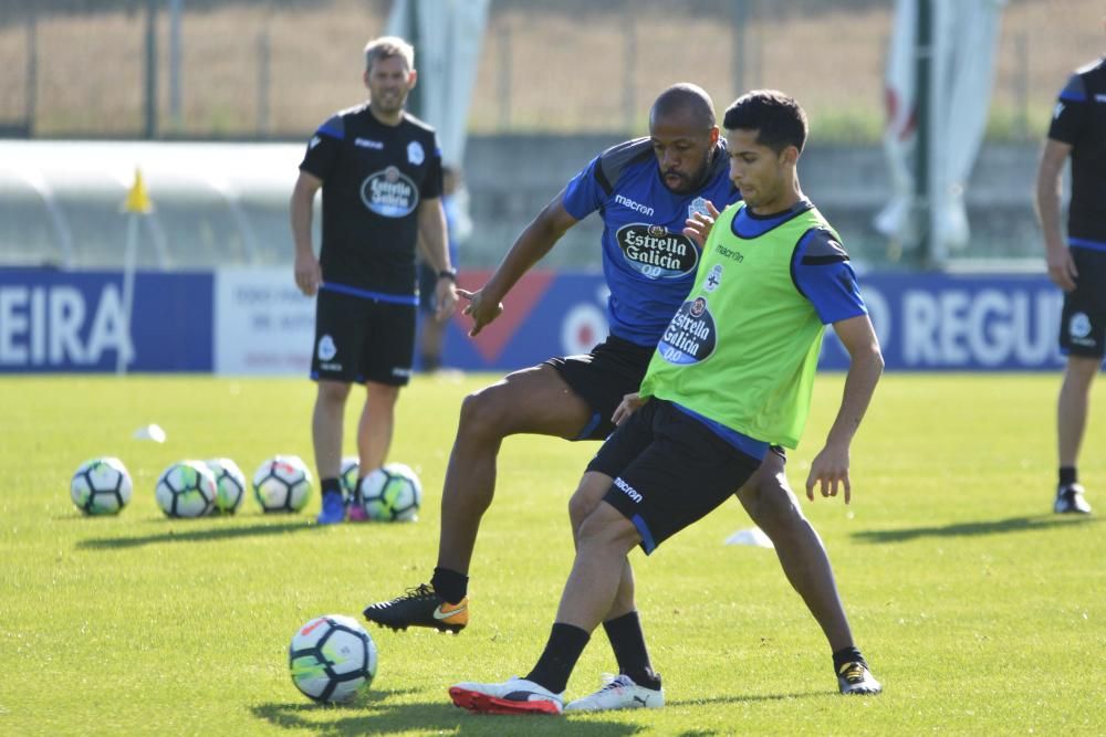 Entrenamiento del Deportivo 2 de agosto