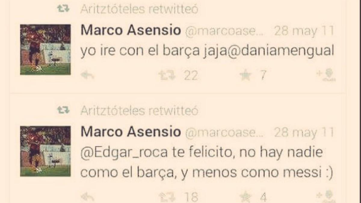 Publicaciones de Marco Asensio en 2011