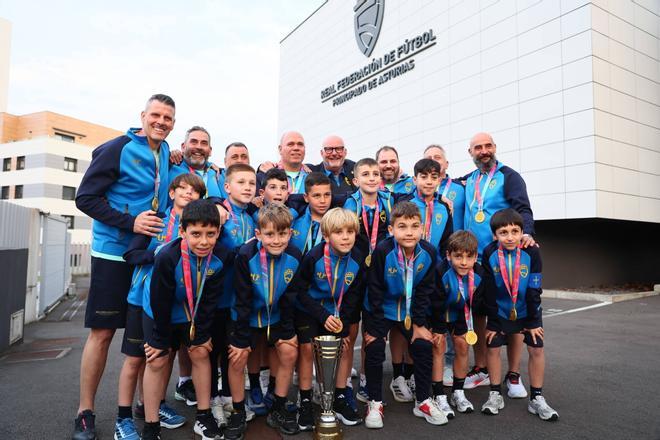 Asturias se proclama campeona de España sub-10 de fútbol sala después de una remontada para la historia