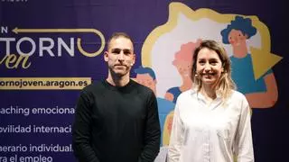 Dos jóvenes talentos regresan a Aragón: "El plan de retorno nos ha hecho sentir que no estábamos solos"