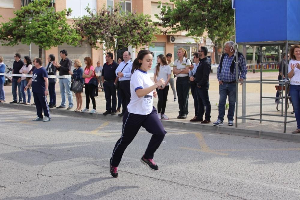 Carrera solidaria en el Gabriel Pérez Cárcel