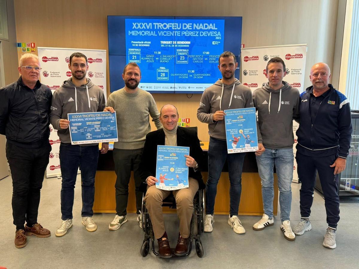 Presentació XXXVI Trofeu de Nadal Memorial Vicente Pérez Devesa