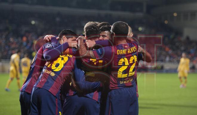 APOEL NICOSIA 0-FCBARCELONA 4