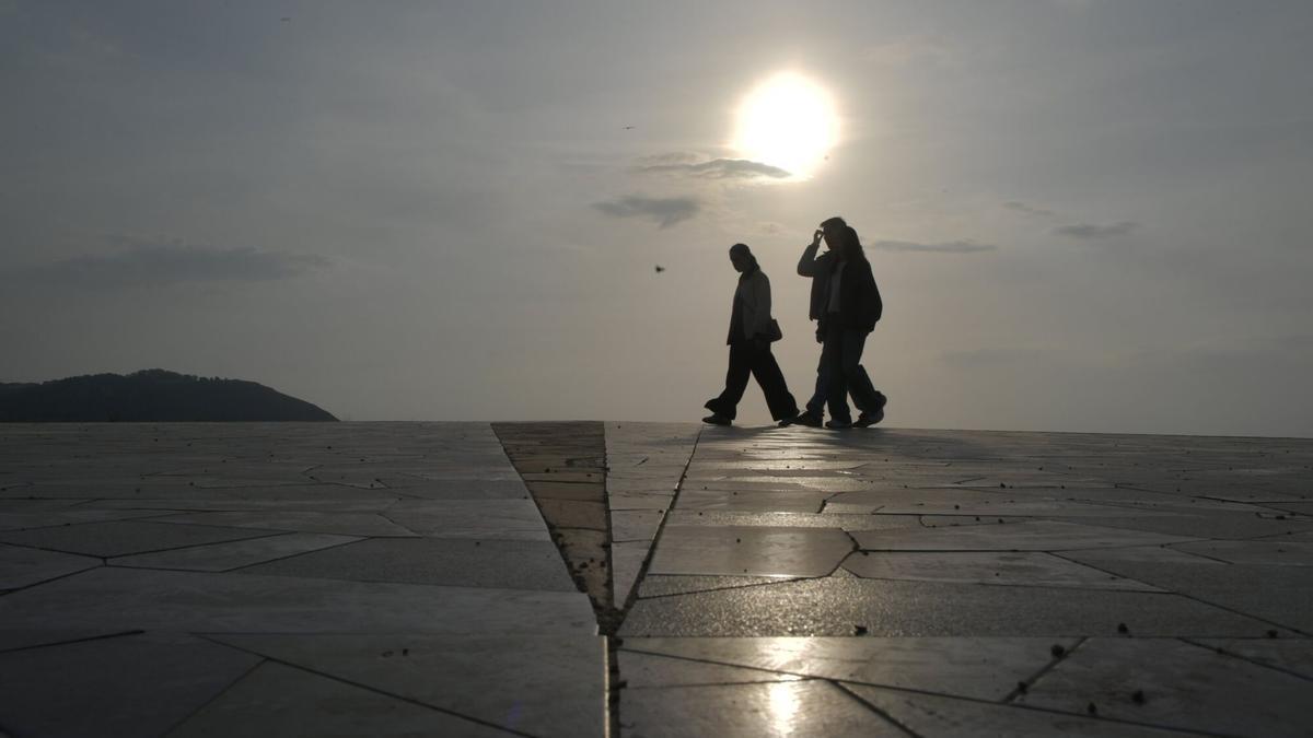 El pasado 30 de abril se vivió el "día espejo" del eclipse solar de agosto en A Coruña