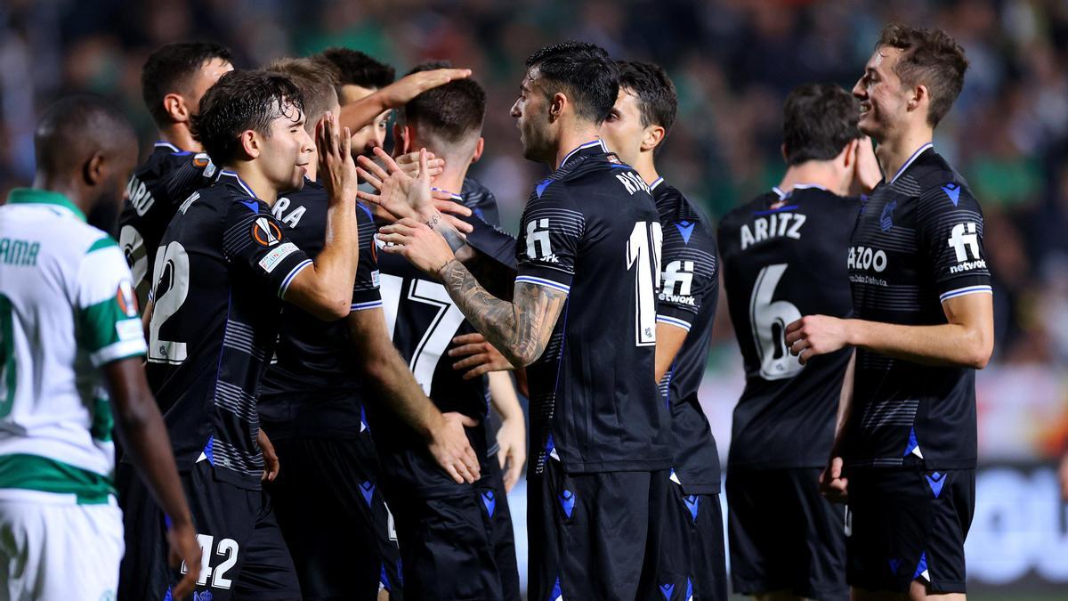 La Real Sociedad impone su ley ante el Omonia.