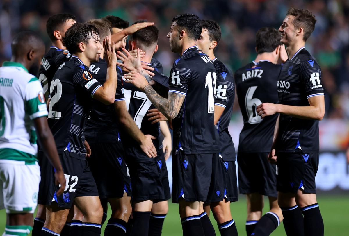 La Real Sociedad impone su ley ante el Omonia.