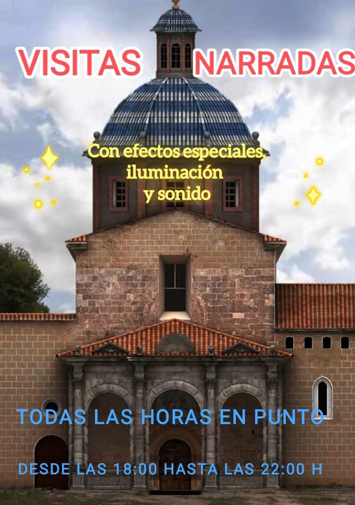 Horario de las visitas narradas.