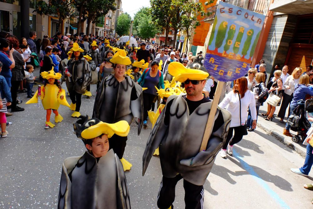 Figueres celebra la rua escolar de Fires