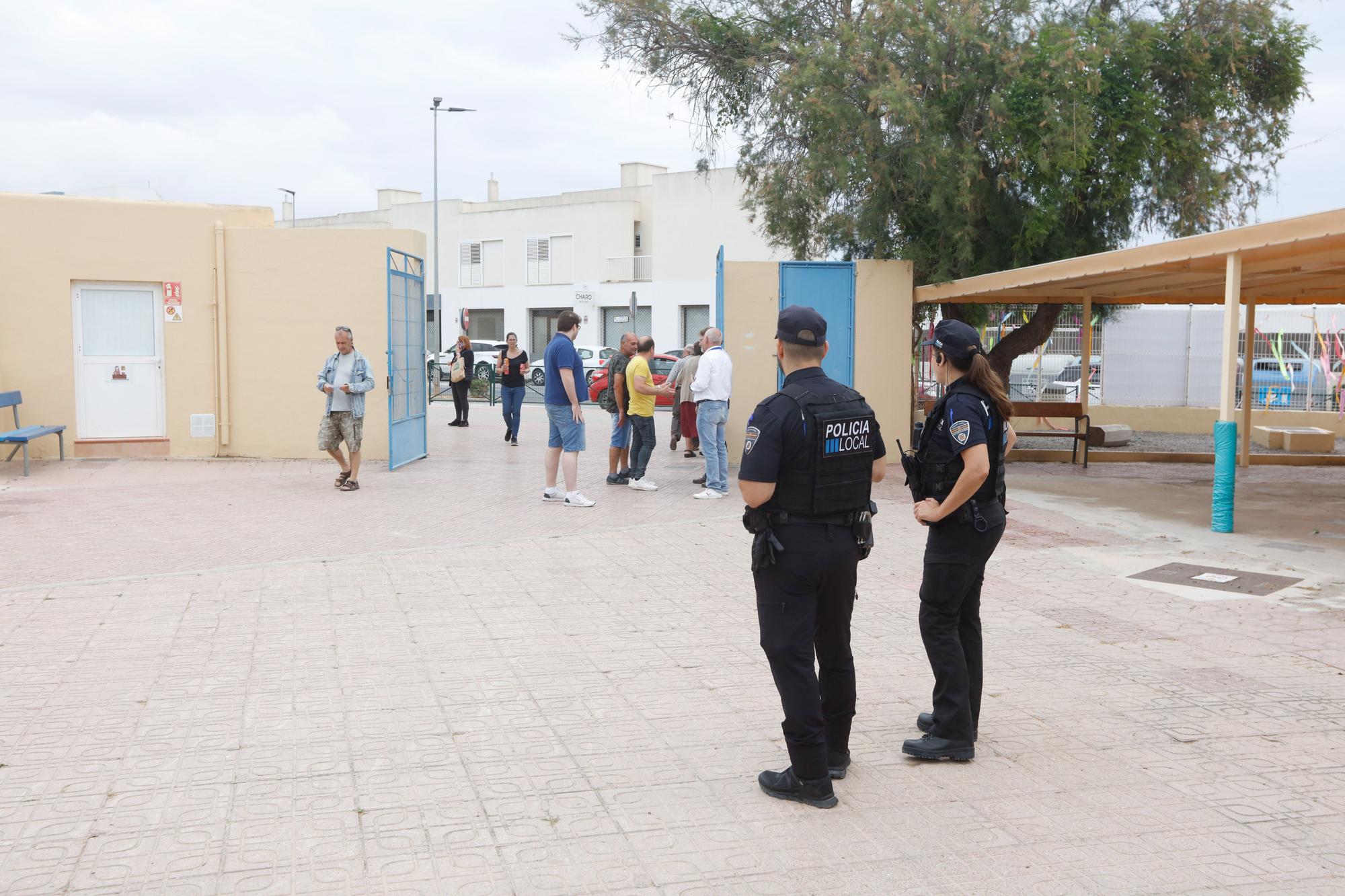 Todas las imágenes de la jornada de elecciones en Ibiza y Formentera