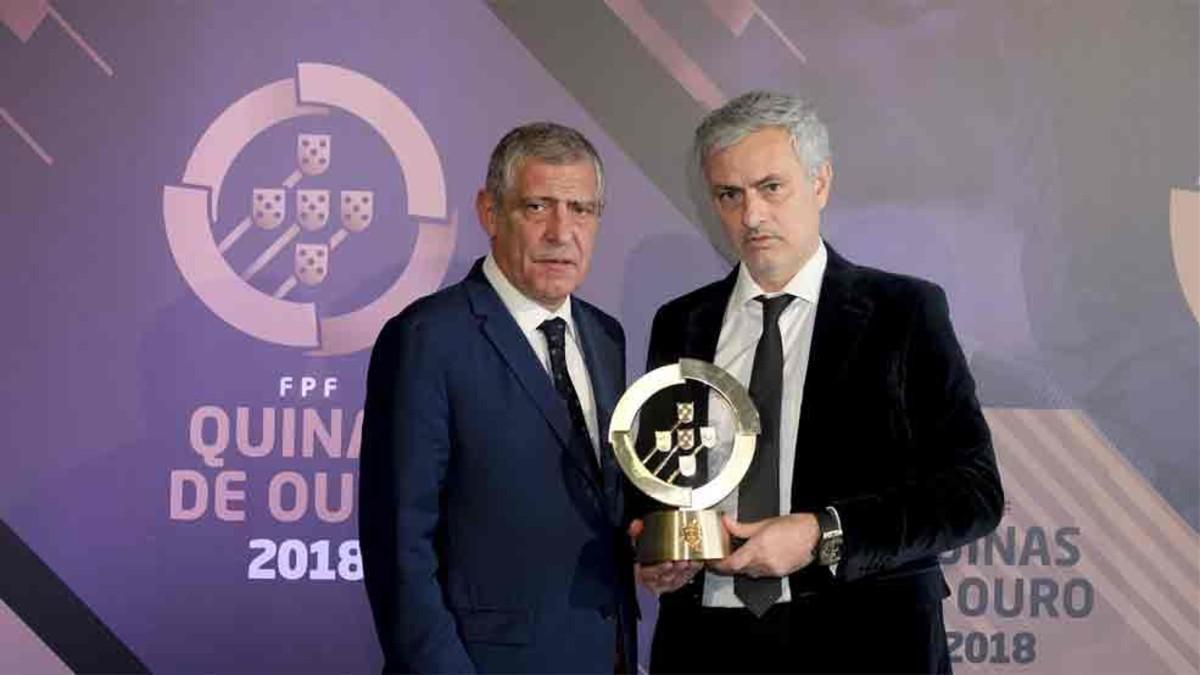 Mourinho fue protagonista en la Quina de Oro