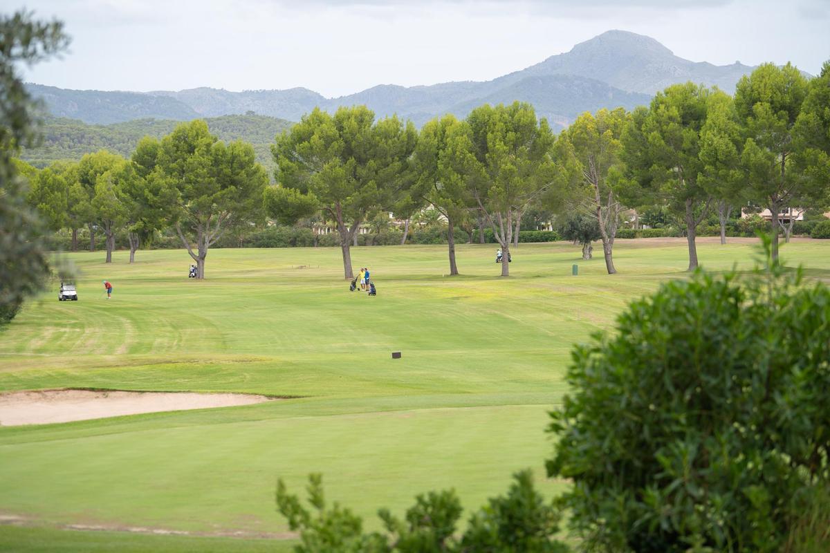 El campodel Golf Santa Ponsa I durante el Torneo de Golf Diario de Mallorca Trofeo Banco Sabadell 2023.
